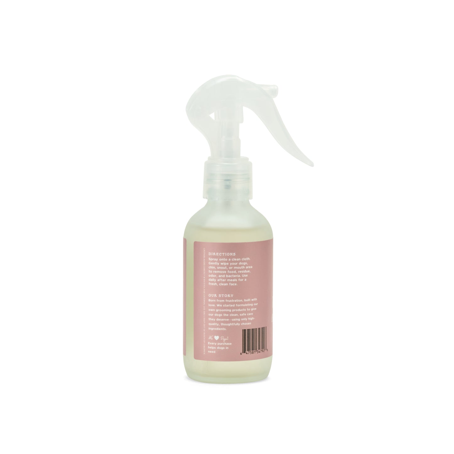 SalkaPet Fresh Face rinse-free dog face cleanser spray bottle (image 2)